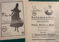 Retro-annons ”Salamander skodon Stockholm” från 1916