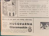Retro-annons ”Husqvarna glassmaskin” från 1916