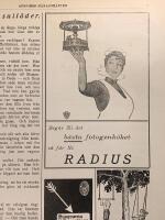 Retro-annons ”Radius - det bästa fotogenköket” från 1916