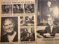 Retro-artikel &rdquo;Krigssk&ouml;terskan Elsa Br&auml;ndstr&ouml;m&rdquo; fr&aring;n 1945