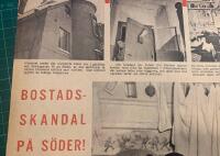 Retro-artikel &rdquo;Bostadsskandal p&aring; S&ouml;der!&rdquo; fr&aring;n 1945