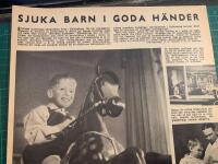 Retro-artikel &rdquo;Sveriges modernaste barnsjukhus&rdquo; fr&aring;n 1945