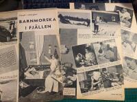 Retro-artikel &rdquo;Barnmorska i svenska fj&auml;llen&rdquo; fr&aring;n 1945