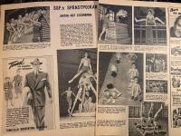 Retro-artikel &rdquo;Stockholms Gymnastikf&ouml;renings sp&auml;nstpojkar&rdquo; fr&aring;n 1945