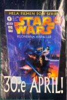 Retro-annons &rdquo;Nya serietidningen Star Wars Klonerna anfaller&rdquo; fr&aring;n 2002