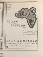 Retro-annons &rdquo;Ryska spetsar&rdquo; fr&aring;n 1916