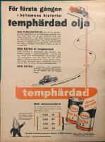 Retro-annons &rdquo;F&ouml;rsta temph&auml;rdade oljan: Esso&rdquo; fr&aring;n 1953