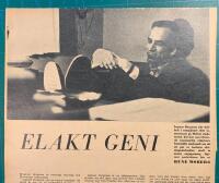 Retro-artikel &rdquo;H&auml;nsynsl&ouml;sa geniet Ingmar Bergman&rdquo; fr&aring;n 1953