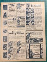 Retro-annons &rdquo;Olika armbandsur&rdquo; fr&aring;n 1953