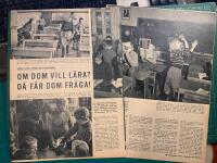 Retro-artikel &rdquo;Skola utan l&auml;xor och lektioner&rdquo; fr&aring;n 1953