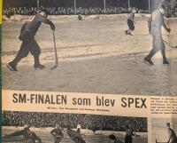 Retro-artikel &rdquo;SM-final i bandy i sn&ouml;s&ouml;rja&rdquo; fr&aring;n 1953