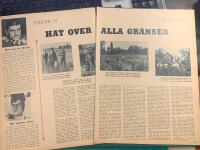 Retro-artikel &rdquo;Gr&auml;nsen mellan Jugoslavien / Rum&auml;nien / Ungern&rdquo; fr&aring;n 1953