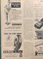 Retro-annons &rdquo;US Royal &ndash; D&auml;cket som sv&auml;ljer st&ouml;tarna&rdquo; fr&aring;n 1953