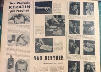 Retro-artikel &rdquo;Vad betyder dina gester?&rdquo; fr&aring;n 1953