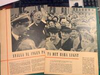 Retro-artikel &rdquo;Kungen n&auml;ra bli nertrampad i Link&ouml;ping&rdquo; fr&aring;n 1953