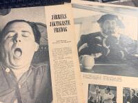 Retro-artikel &rdquo;En dag med Stig J&auml;rrel&rdquo; fr&aring;n 1953