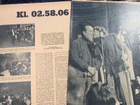 Retro-artikel &rdquo;Folkfest vid filmstj&auml;rnan Ingrid Bergmans Stockholmsbes&ouml;k&rdquo; fr&aring;n 1953