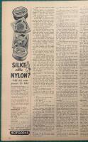 Retro-annons &rdquo;Silke eller nylon? Beg&auml;r Hofgrens linor&rdquo; fr&aring;n 1953