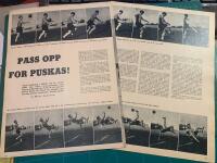 Retro-artikel &rdquo;V&auml;rldsstj&auml;rnan Puskas i Sverige&rdquo; fr&aring;n 1953