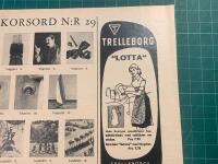 Retro-annons &rdquo;Trelleborg Lotta &ndash; Hela Sveriges popul&auml;raste hush&aring;llsf&ouml;rkl&auml;de&rdquo; fr&aring;n 1953