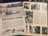 Retro-artikel &rdquo;Fotografen Lennart Nilsson &aring;ker l&auml;ngs G&ouml;ta Kanal&rdquo; fr&aring;n 1953
