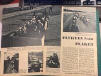 Retro-artikel &rdquo;Sexdagarsloppet i cykling&rdquo; fr&aring;n 1953