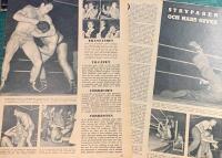 Retro-artikel &rdquo;Fribrottning &ndash; Catch as catch can&rdquo; fr&aring;n 1953