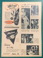 Retro-annons &rdquo;Boston skokr&auml;m &ndash; 11 l&auml;ckra f&auml;rger&rdquo; fr&aring;n 1953