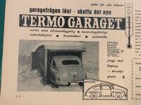 Retro-annons &rdquo;Det nya termogaraget&rdquo; fr&aring;n 1953