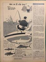 Retro-illustration &rdquo;Rit-Ola och rekordfiskare&rdquo; fr&aring;n 1952