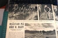 Retro-artikel &rdquo;Sexdagars cykelloppet&rdquo; fr&aring;n 1952