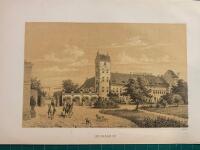 Litografi &rdquo;Beckaskog&rdquo; fr&aring;n 1868
