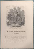 Tr&auml;snitt &rdquo;Gustaf Adolf-monumentet vid L&uuml;tzen&rdquo; fr&aring;n 1882