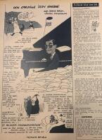 Retro-teckning &rdquo;Schlagerkungen Irving Berlin&rdquo; fr&aring;n 1952