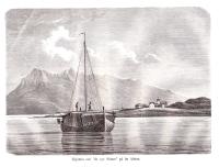 Tr&auml;snitt &rdquo;Thj&ouml;tt&ouml;n och de syv S&ouml;stre p&aring; &ouml;n Alsten&rdquo; ur tidskrift fr&aring;n 1868