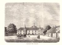 Tr&auml;snitt &rdquo;J&aelig;gerspris Slott i Danmark&rdquo; ur tidskrift fr&aring;n 1868