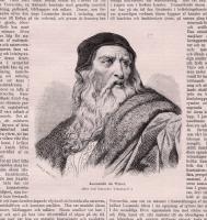 Tr&auml;snitt &rdquo;Leonardo da Vinci&rdquo; ur tidskrift fr&aring;n 1879