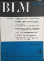 Bonniers Litter&auml;ra Magasin November 1960 &Aring;rg. 29 Nr 9