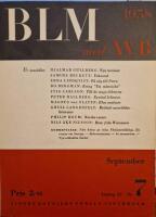 Bonniers Litter&auml;ra Magasin September 1958 &Aring;rg. 27 Nr 7