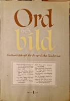 Ord & Bild - 1 /1958