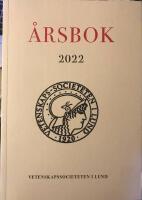 Vetenskapssociteten i Lund &aring;rsbok 2022