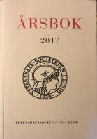 Vetenskapssociteten i Lund årsbok 2017