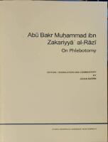 On Phlebotomy. Edition, translation and commentary by Juhan Bj&ouml;rn.