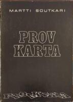 Provkarta. Dikter.
