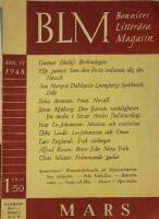 Bonniers Litter&auml;ra Magasin Mars 1948 &Aring;rg. 17 Nr 3