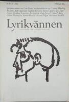 Lyrikv&auml;nnen nr 4-5 1985 - Ezra Pound