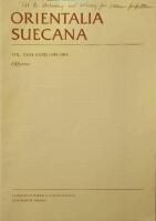 Subjectless sentences in Arabic dialects. Offprint from Orientalia Suecana XXXI-XXXII (1982-1983).
