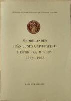Meddelanden fr&aring;n Lunds universitets Historiska museum 1966-1968