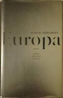 Europa. Roman. 