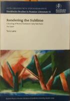Rendering the Sublime. A Reading of Marina Tsvetaeva's Fairy-Tale Poem The Swain.